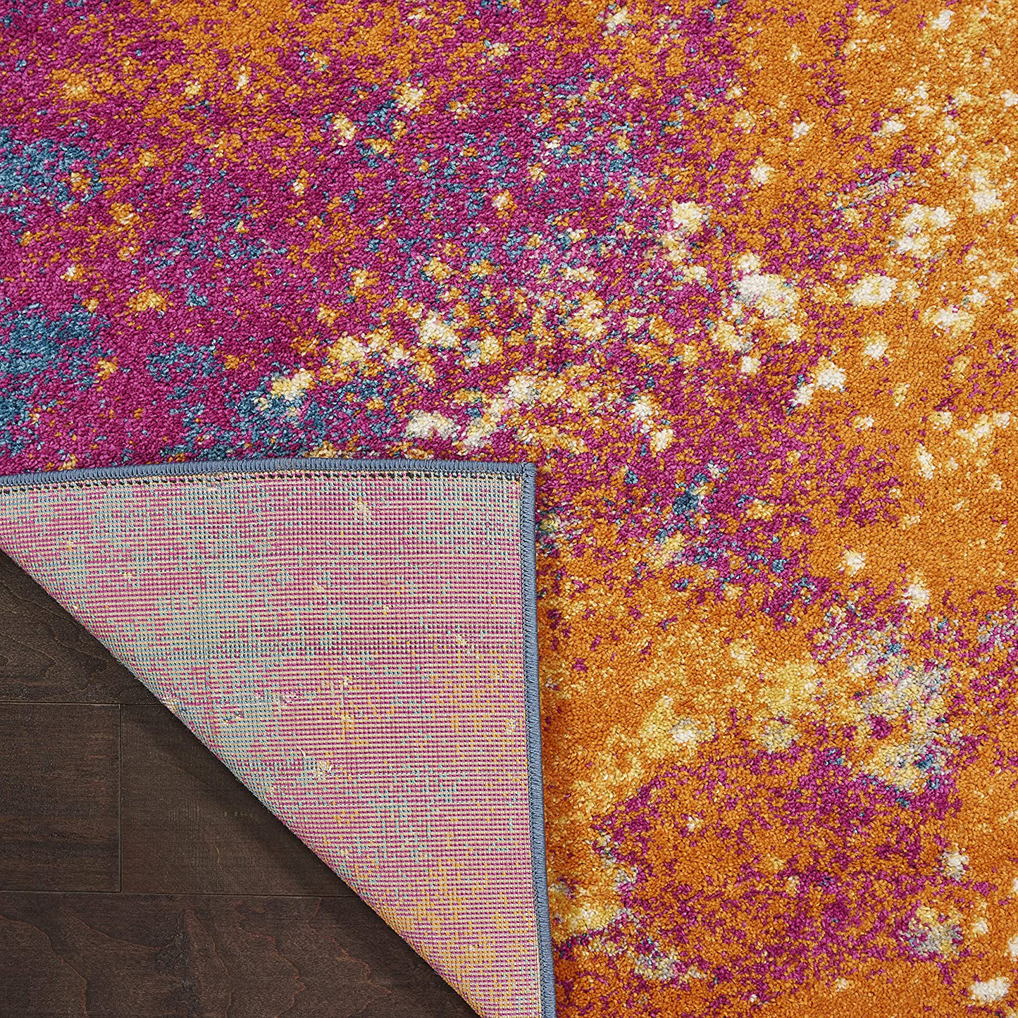 Avelena | Nourison Passion Bohemian Abstract Charcoal/Ivory 2'2" X 7'6" Bereich Teppich, (8' Läufer)