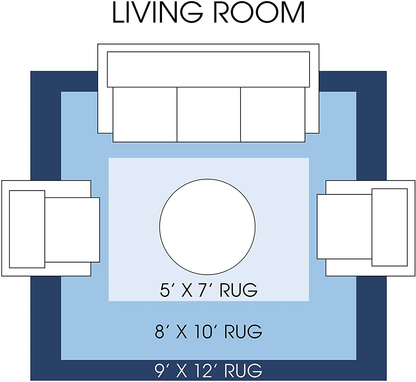 Avelena | Home Dynamix Premium Sakarya Traditionell Medaillonrand Teppich, Mitternachtsblau, 1'9"X7'2" Läufer