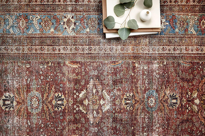 Avelena | Loloi Ii Layla Lay-05 Ocean Traditionell Akzent Teppich 2'-3" X 3'-9"