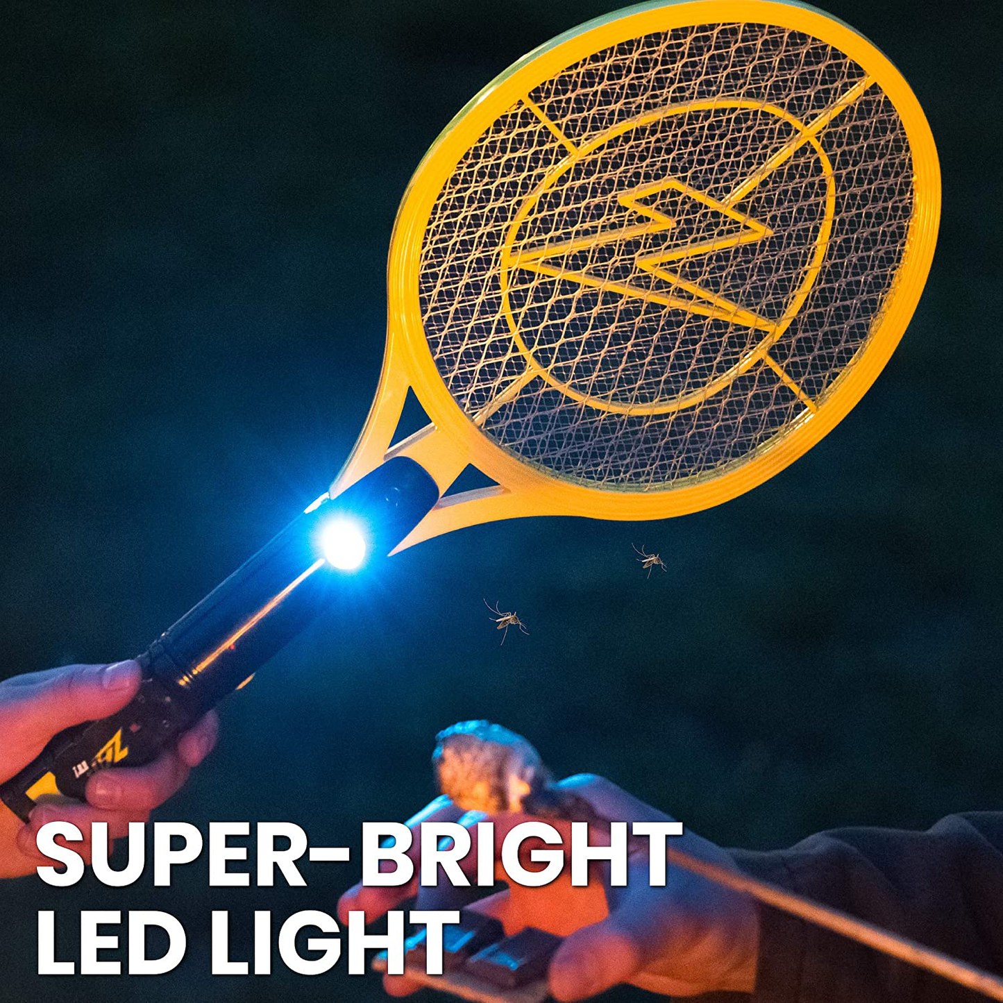 Avelena | Zap It Bug Zapper Wiederaufladbarer Bug Zapper Raclette, 4.000 Volt, Usb Ladekabel, 2 Packung