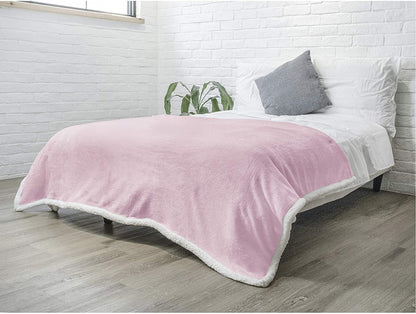 Avelena | Twin Plush Sherpa-Decke