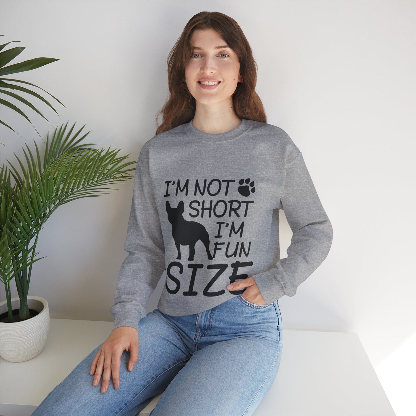 Avelena | Streifen Unisex Sweatshirt Für Boston Terrier Liebhaber