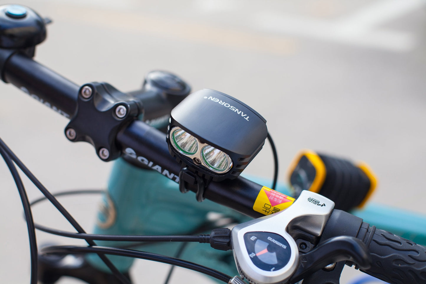 Avelena | Tansoren 4000 Lumen Aufladbares Fahrradlicht Wasserdichtes Led Hauptlicht für Nachtritte