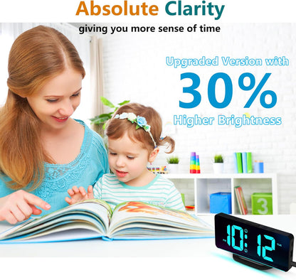 Avelena | 11,5-Zoll Digitaler Kalender Tagesuhr mit 19 Erinnerungen – Claryon