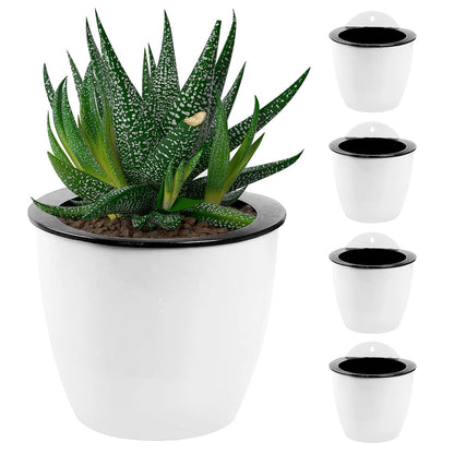 Avelena | Selbstbewässernder Hängepflanztopf – Moderner Blumentopf für Wandbefestigung