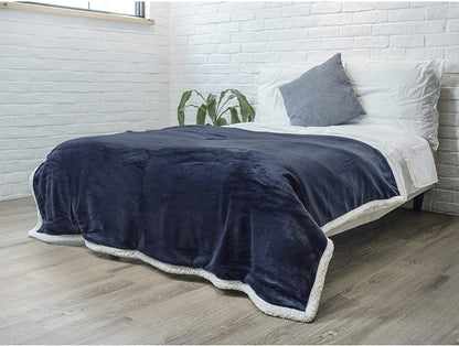 Avelena | Twin Plush Sherpa-Decke