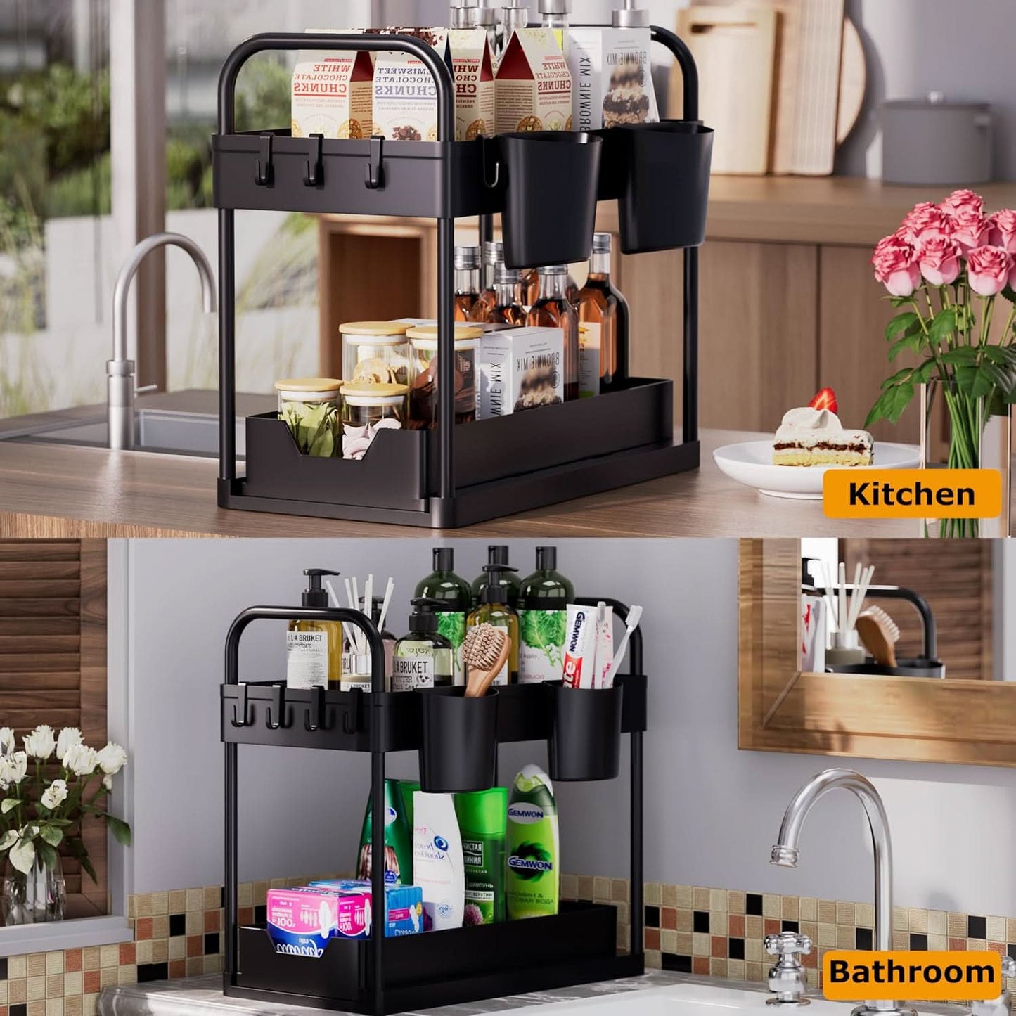 Avelena | EcoSpace - 2-stufiges Untertischregal