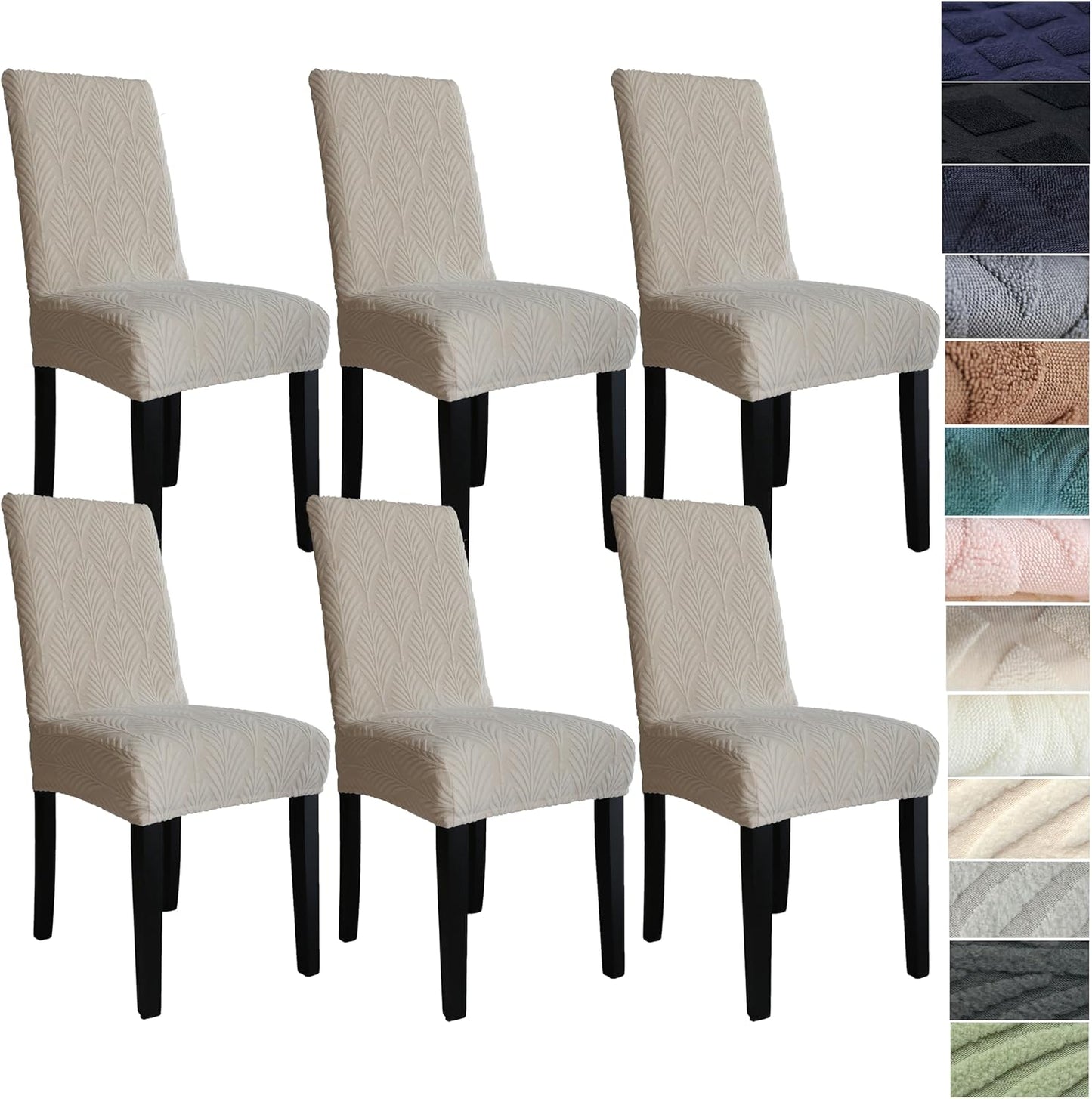 Avelena | Stretch Esszimmerstuhlbezüge Set – ChairGuard