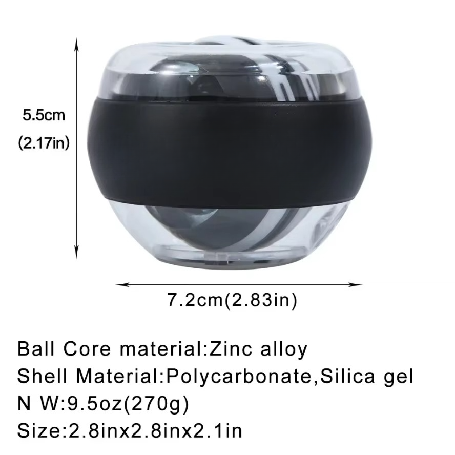 Avelena | Auto Start Gyro Ball Handgelenk- und Unterarmtrainer Griffstärketrainer