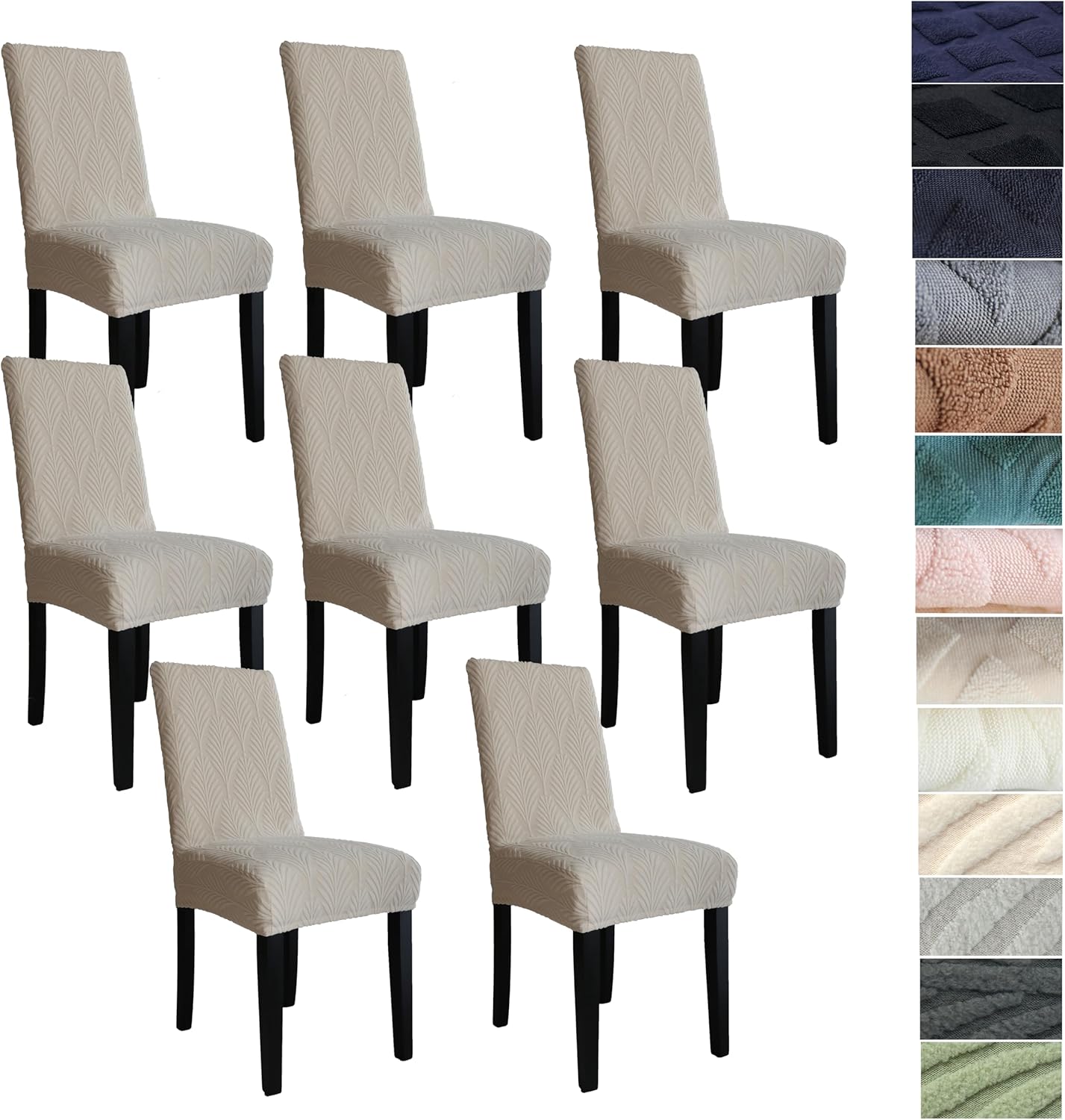 Avelena | Stretch Esszimmerstuhlbezüge Set – ChairGuard