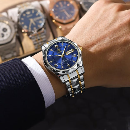 Avelena | 2023 Weihnachtsverkauf Heißverkauf Wasserdicht Top Marke Luxus Mann Armbanduhr mit leuchtenden