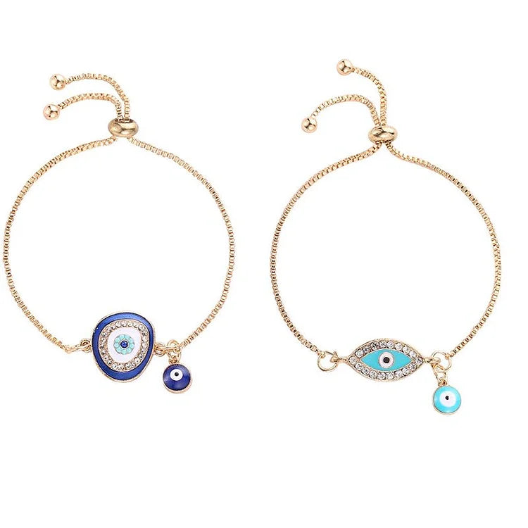 Avelena | Böse Augen Armband im Ethno-Stil Selene