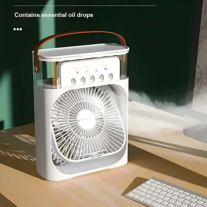 Avelena | Tragbarer 3-in-1 Luftkühler mit LED