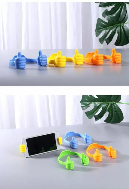 Avelena | Daumen Hoch Fauler Telefonhalter Spaß & Funktional Hände-frei Halter