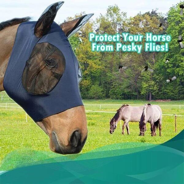 Avelena | Equine Maske Anti-Fliegen Netz