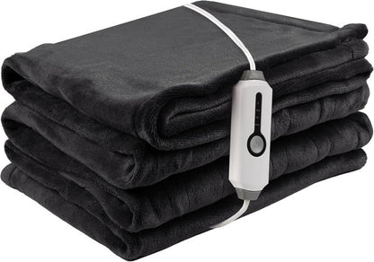 Avelena | Heizbare Elektrische Wurfdecke, Kuschelige Fleece Wärmendecke Mit 4 Wärmeleveln