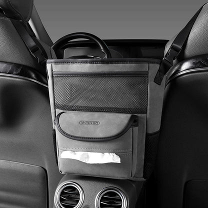 Avelena | Autositzlücke Kunstpelz Aufbewahrung Hängetasche Netzorganisator