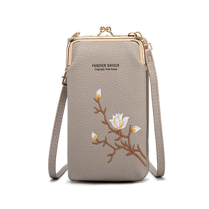 Avelena | Bestickte Damen-Crossbody-Geldbörse