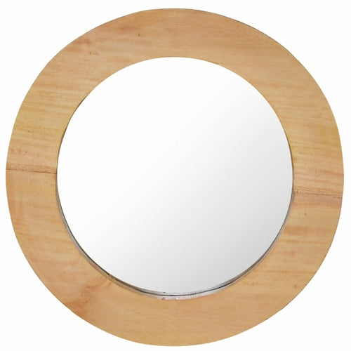 Avelena | Wandspiegel 15,7" Teak Rund
