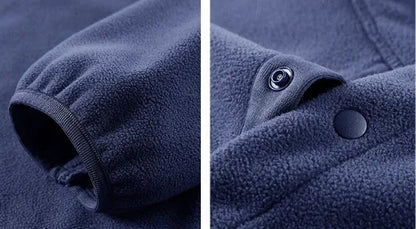 Avelena | Herrenjacke mit Stehkragen, Gefüttert mit Fleece