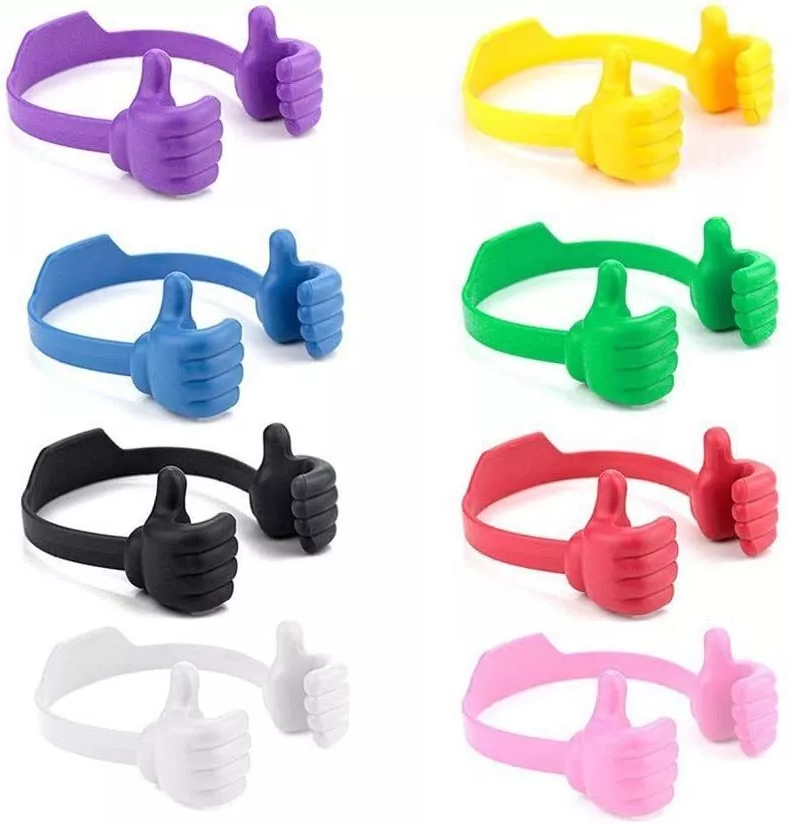 Avelena | Daumen Hoch Fauler Telefonhalter Spaß & Funktional Hände-frei Halter