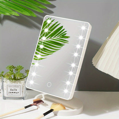 Avelena | Tragbarer Makeup Spiegel mit 16 Led'S