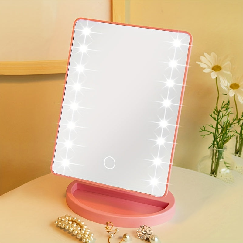 Avelena | Tragbarer Makeup Spiegel mit 16 Led'S