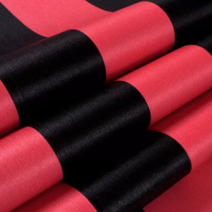 Avelena | Einfache breite Streifen Nicht-klebende Tapete für Kaffeezimmer und Bekleidungsgeschäft, 33-Fuß x 20,5-Zoll