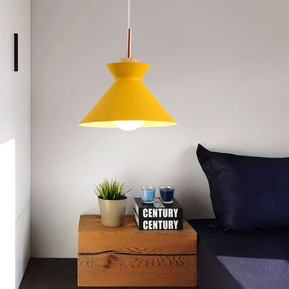 Avelena | AuroraLite Nordic Pendelleuchte | Metall-Design | 1-Licht | Moderne Farboptionen