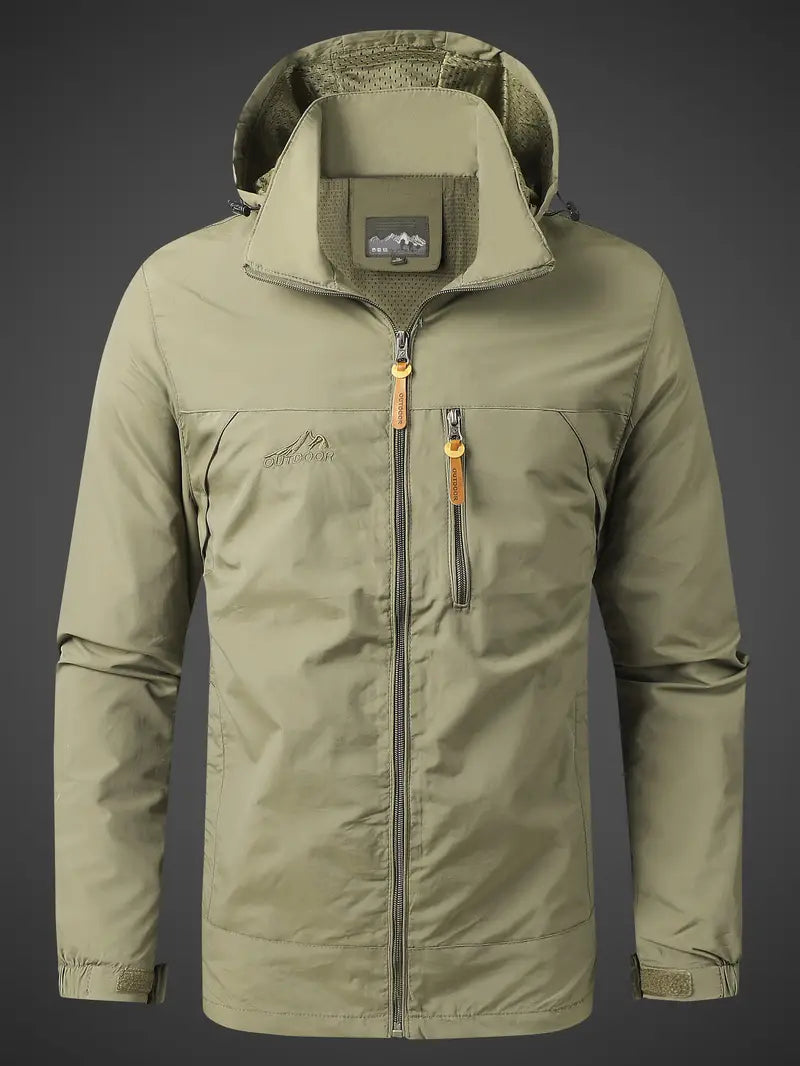 Avelena | Wasser- und Winddichte Herren Outdoor Jacke für alle Aktivitäten