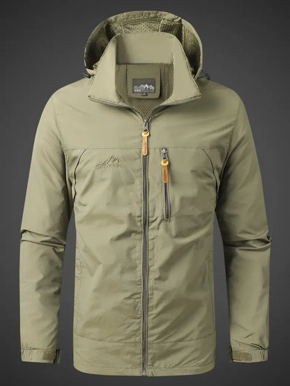 Avelena | Wasser- und Winddichte Herren Outdoor Jacke für alle Aktivitäten