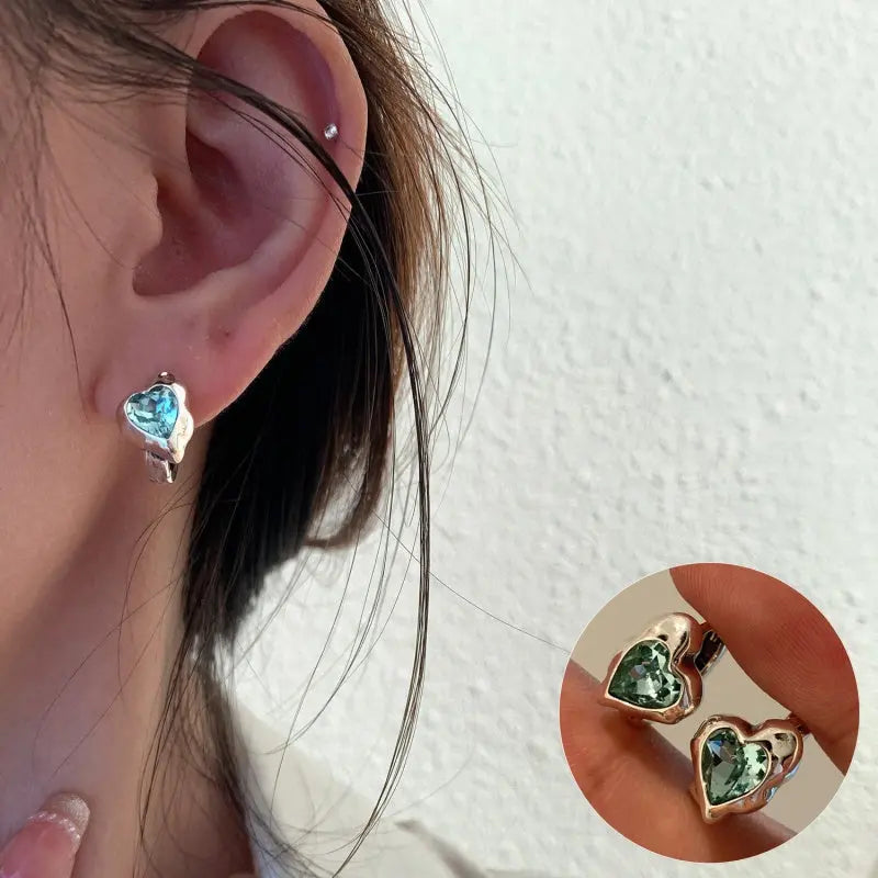 Avelena | 925 Silber Lava Stud Ohrringe: Ausdrucksvolle Persönlichkeit Schmuck