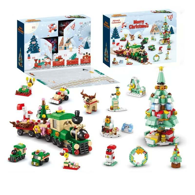 Avelena | 2024 Weihnachts-Bausteine Geschenkbox