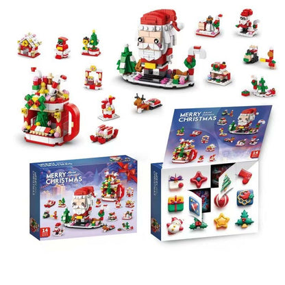 Avelena | 2024 Weihnachts-Bausteine Geschenkbox