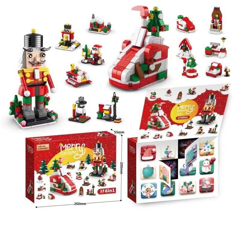 Avelena | 2024 Weihnachts-Bausteine Geschenkbox