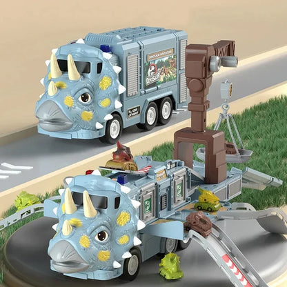 Avelena | Truck Faltbare Dinosaurier Abenteuerwagen