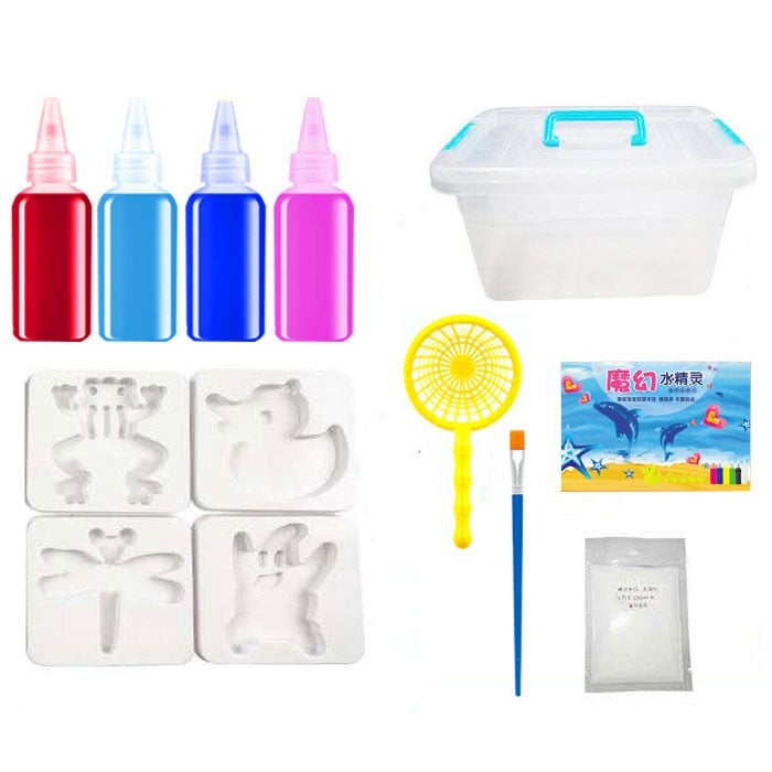 Avelena | Magisches Wasser ELF, Kinder Handgemachtes Aqua Gel Sensorisches Spielzeug Set