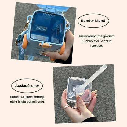 Avelena | Tragbarer Wasserbecher in Busform