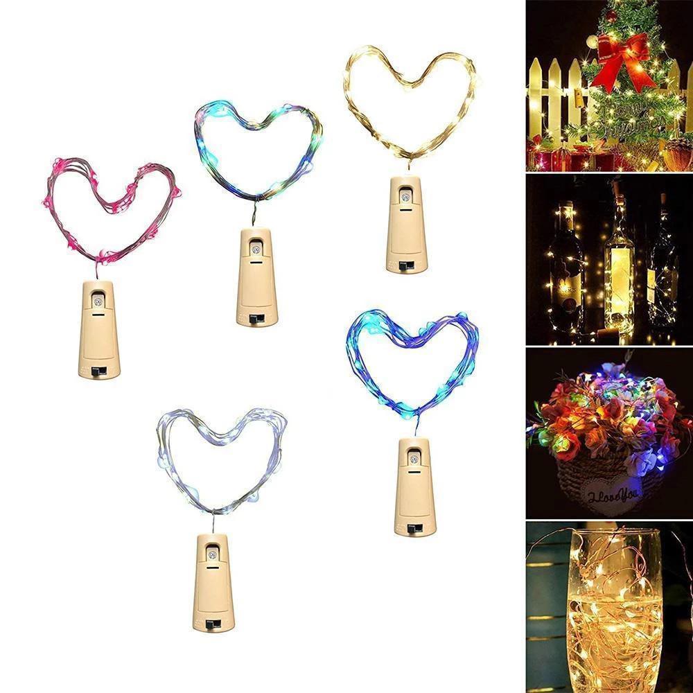 Avelena | Flasche Licht Kork Nacht Licht Diy Deco Geschenk