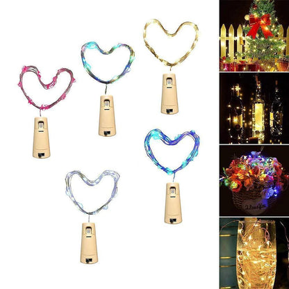 Avelena | Flasche Licht Kork Nacht Licht Diy Deco Geschenk