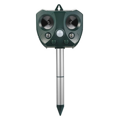 Avelena | Effektiver Schädlingsvertreiber – Solar Ultraschall-Tierabwehr für Garten