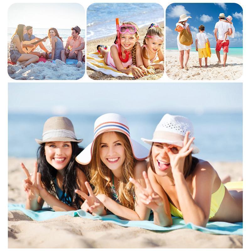 Avelena | Polyester Strandtuch Schnell Trocknend, Sandfrei