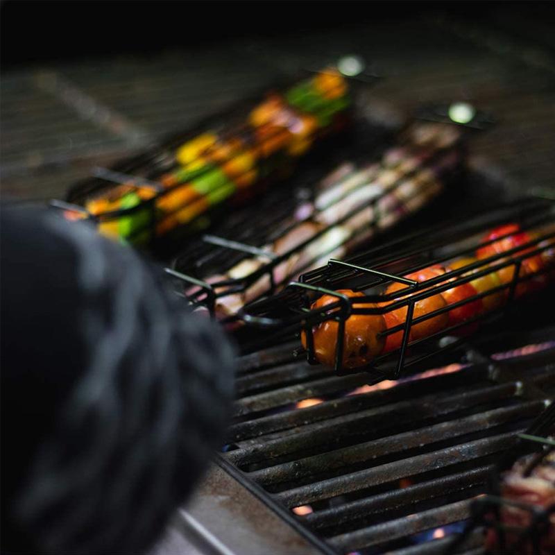 Avelena | Wiederverwendbare Kabob Grillkörbe