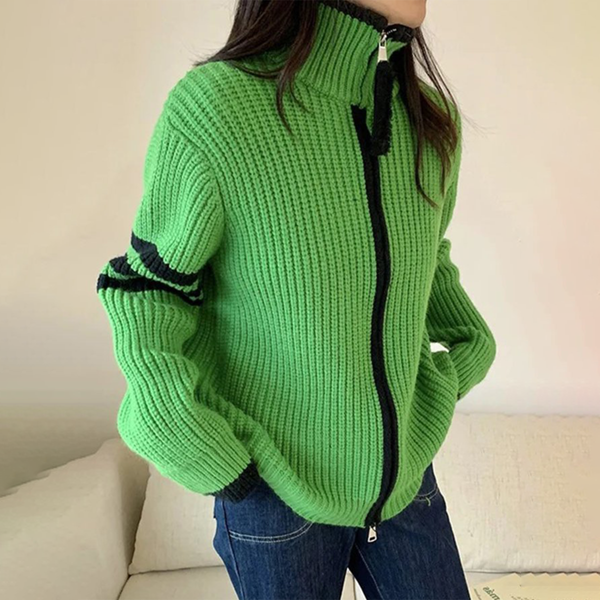 Avelena | Stehkragenpullover