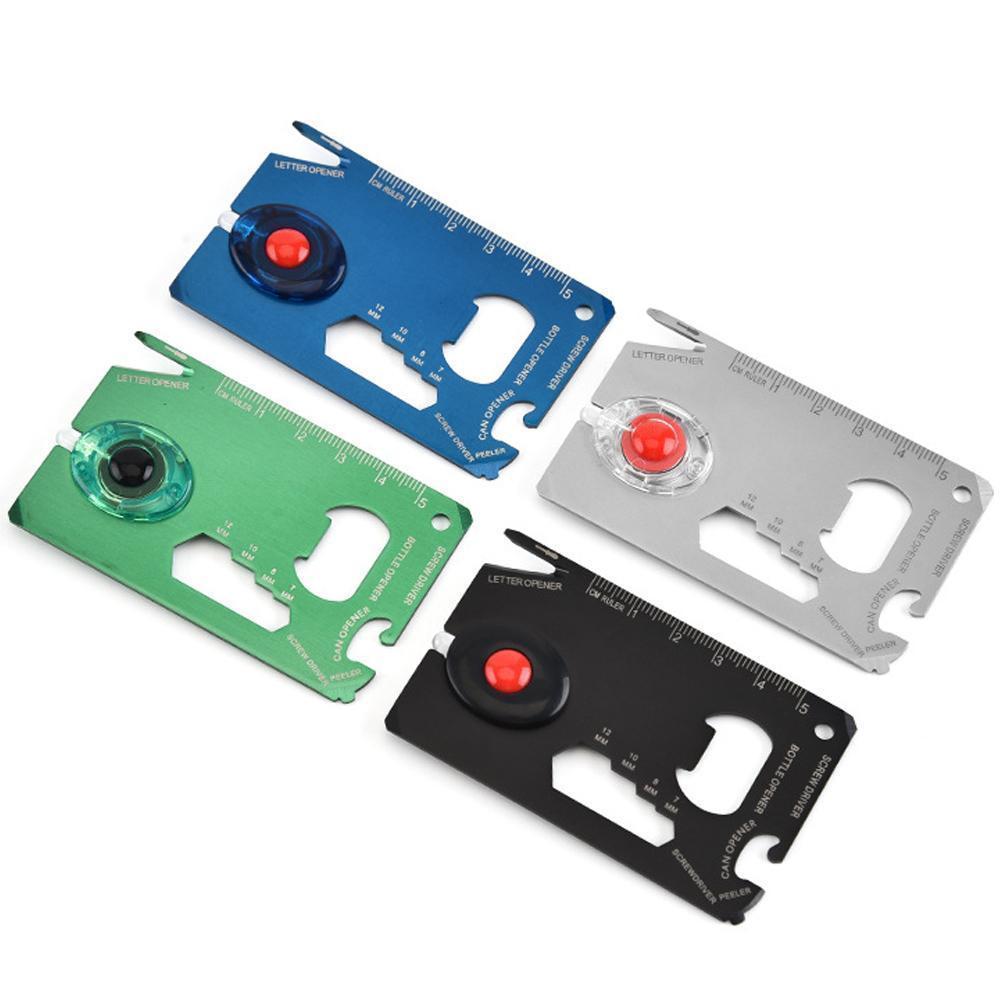 Avelena | Edc Multifunktionale Karte mit Led Licht