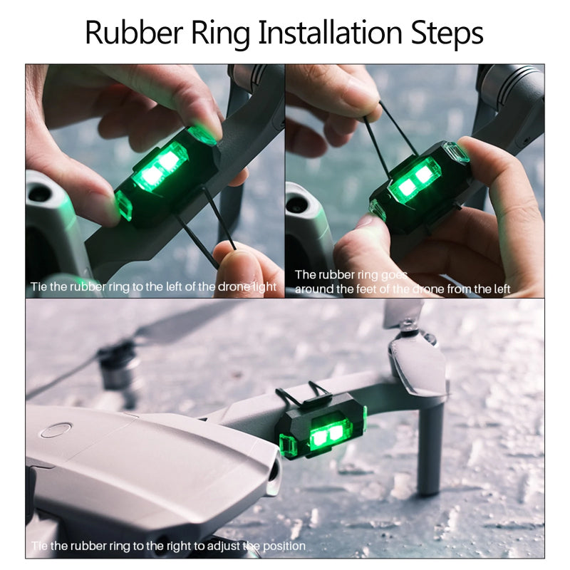 Avelena | 7 Farben LED Flugzeug Stroboskoplichter & USB-Ladung