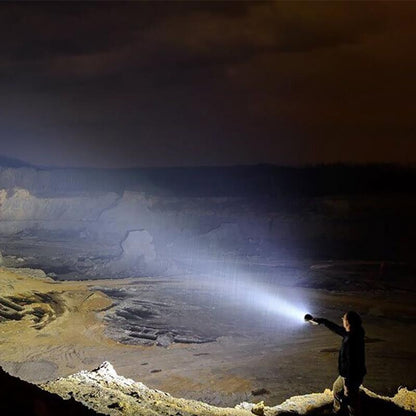 Avelena | 30000-5000 Lumen Hochleistungs-LED-Taschenlampe, wasserdicht