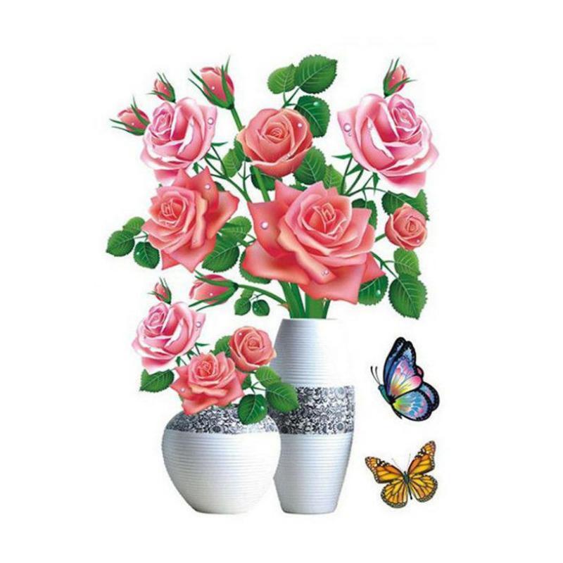 Avelena | 3D Selbsthaftende Pflanzvase Aufkleber