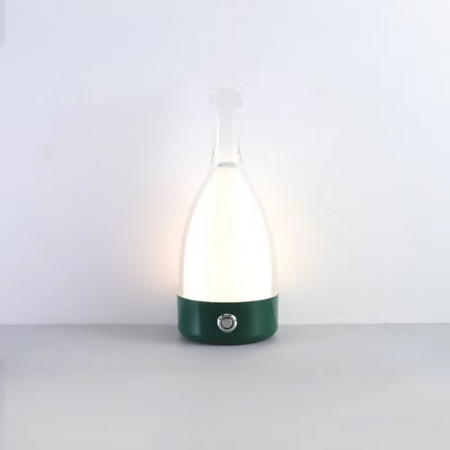 Avelena | Weintaschen Tischlampe mit Bluetooth-Lautsprecher – Wiederaufladbare moderne Nachttischlampe