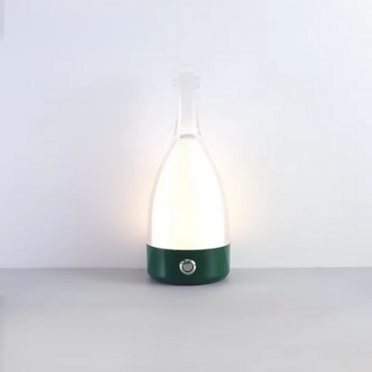Avelena | Weintaschen Tischlampe mit Bluetooth-Lautsprecher – Wiederaufladbare moderne Nachttischlampe